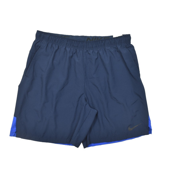 Nike Men's XXL Size Dri-FIT Athletic Shorts Blue Colorblock Dri Fit Running - Picture 1 of 8